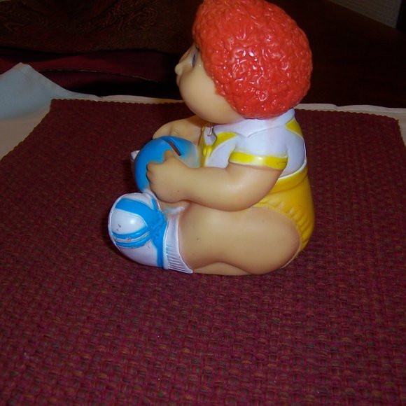 Vintage CABBABGE PATCH 1983 RED HAIRED BOY Doll BANK Appalachian ARTWORKS - Picture 2 of 4